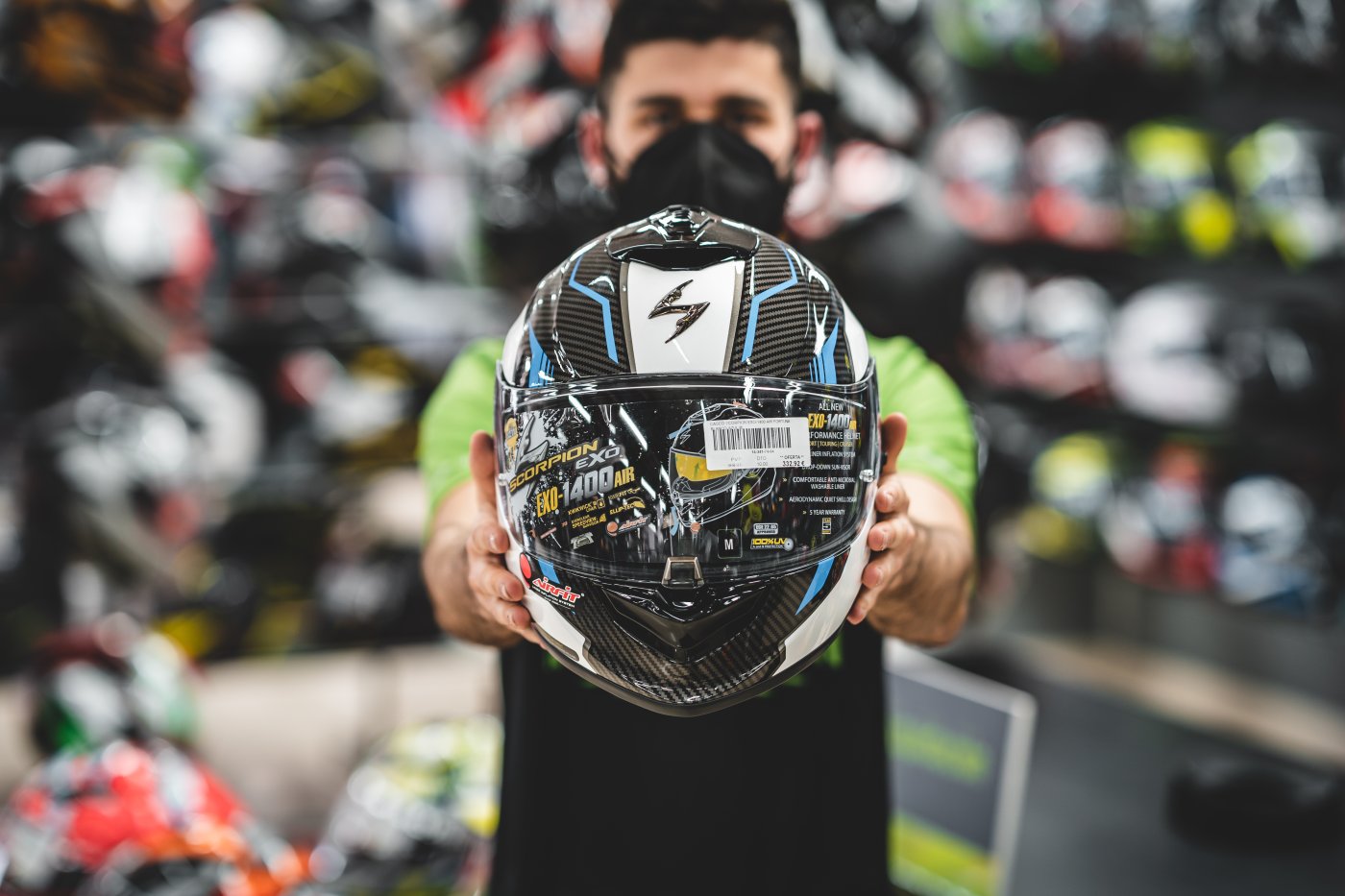 Scorpion EXO-1400 Air, un casco deportivo con todo lo que necesitas