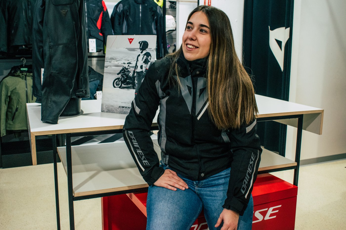 Chaqueta moto para lluvia Dainese Veloce D-Dry Lady