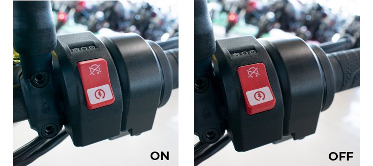 Revisa el bot&oacute;n del corte de encendido si tu moto no arranca