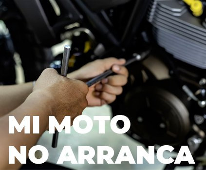 Mi moto no arranca y tiene batería, ¿qué hago?