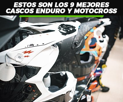Los 9 mejores cascos de enduro y motocross