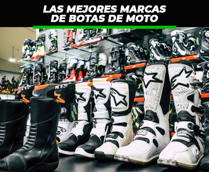 Las mejores marcas de botas de moto