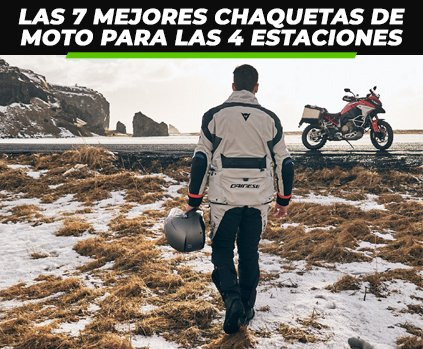 Las 7 mejores chaquetas de moto para las 4 estaciones