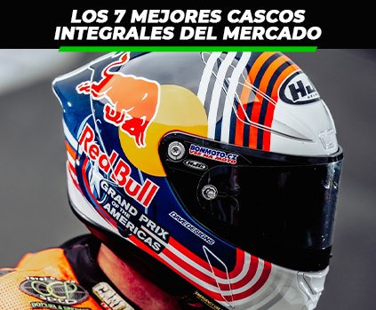 Los 7 mejores cascos integrales del mercado