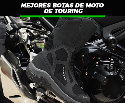 Las mejores botas de moto de touring