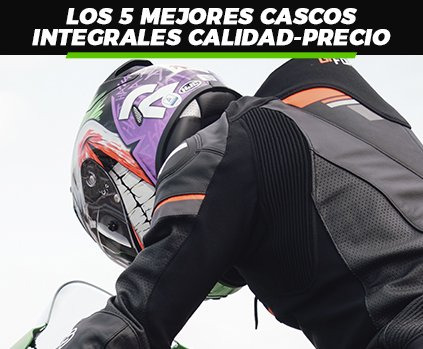 Los 5 mejores cascos integrales calidad-precio
