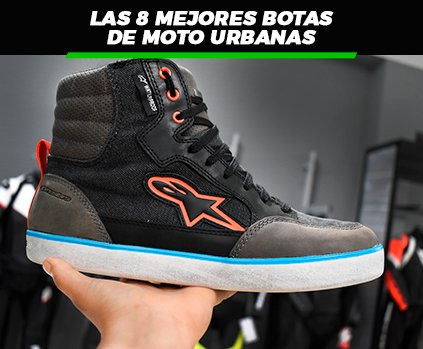 Las mejores botas de moto urbanas